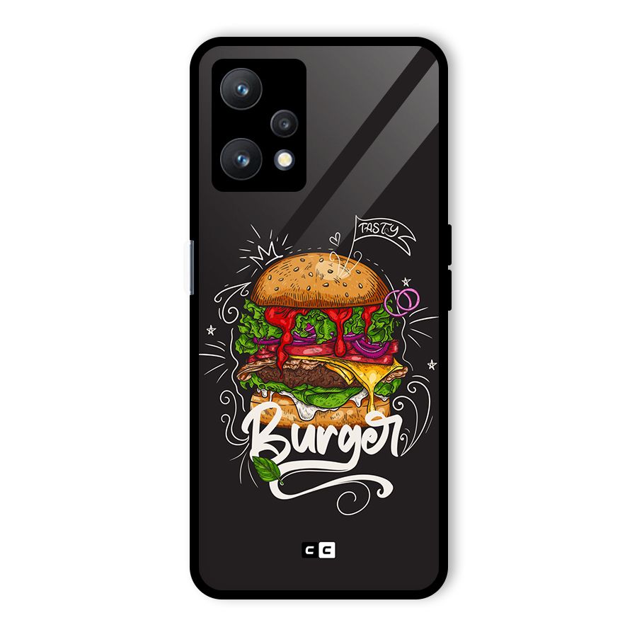 Burger Lover Glass Back Case for Realme 9 Pro 5G