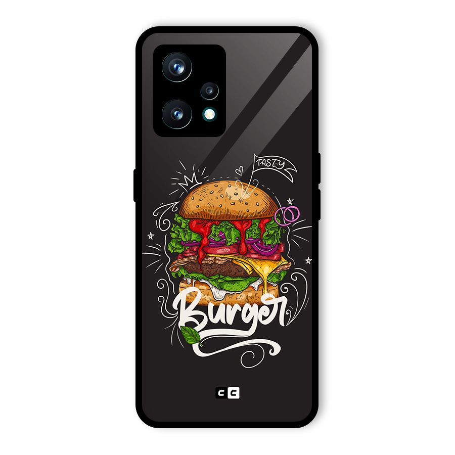 Burger Lover Glass Back Case for Realme 9 Pro Plus 5G