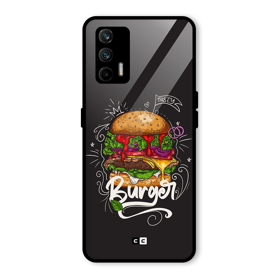 Burger Lover Glass Back Case for Realme GT 5G