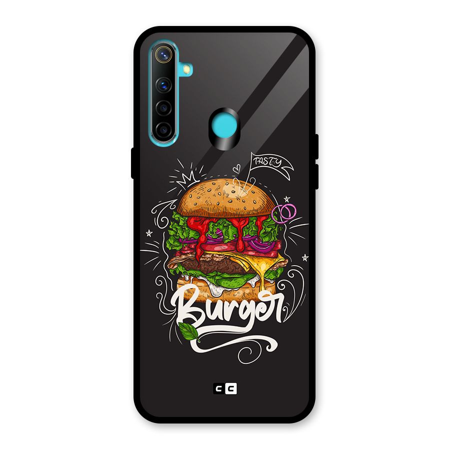 Burger Lover Glass Back Case for Realme Narzo 10