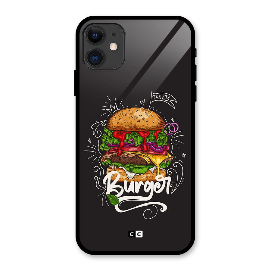 Burger Lover Glass Back Case for iPhone 11