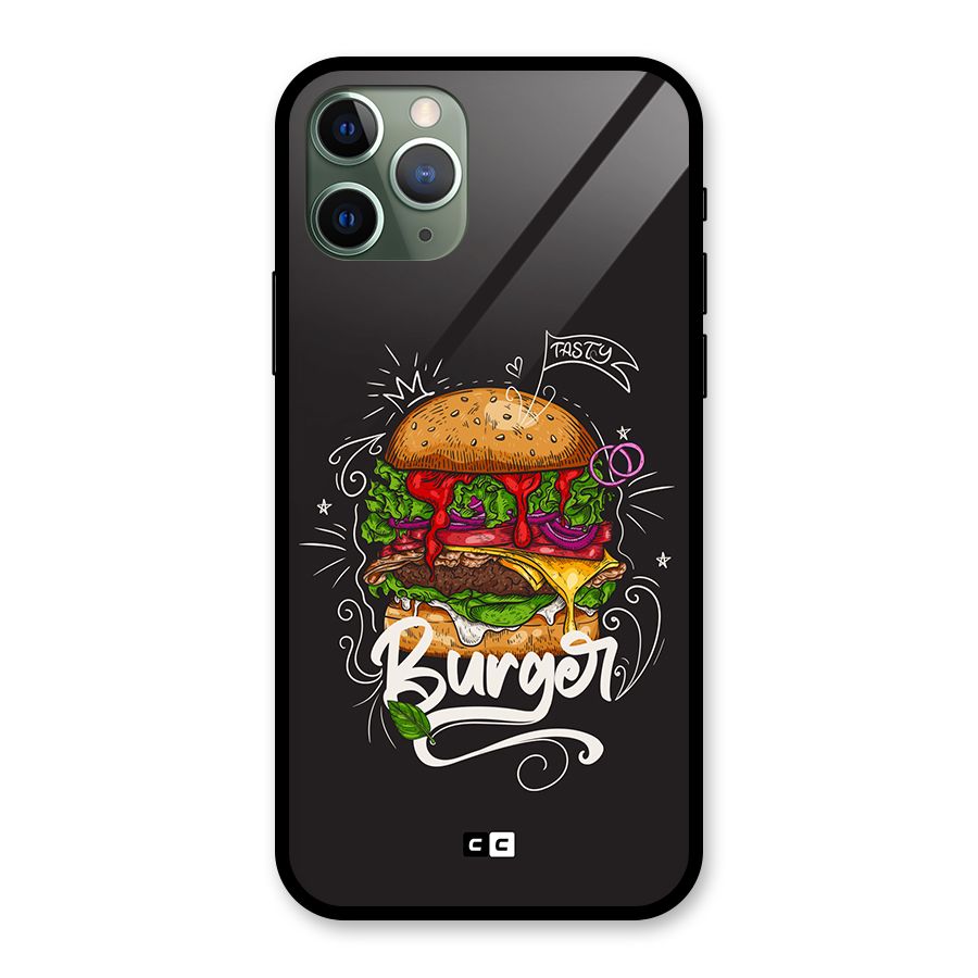 Burger Lover Glass Back Case for iPhone 11 Pro
