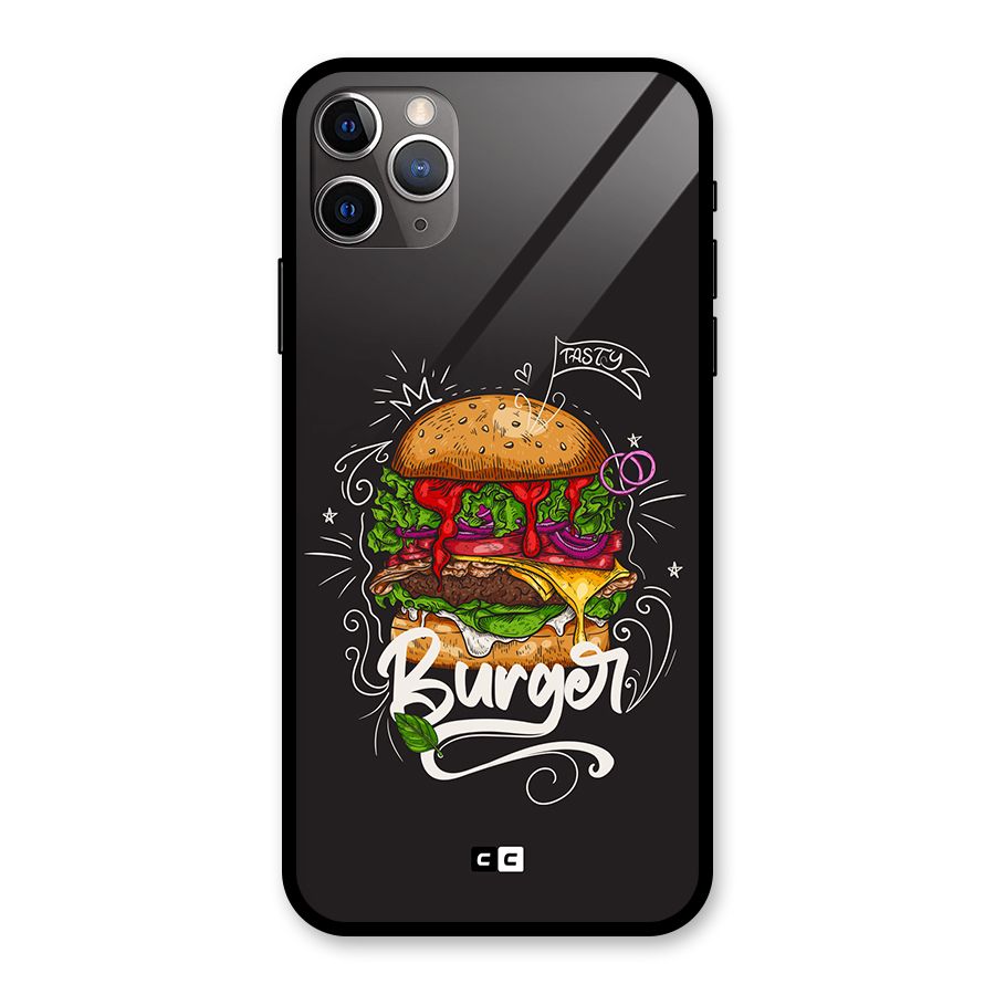 Burger Lover Glass Back Case for iPhone 11 Pro Max