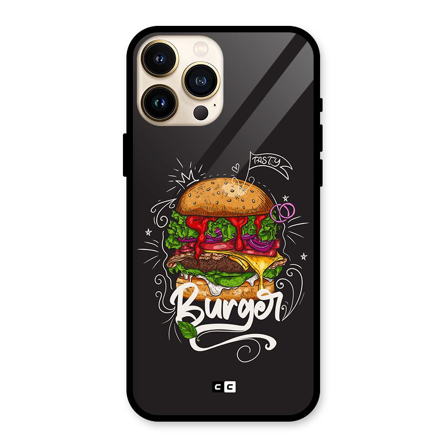 Burger Lover Glass Back Case for iPhone 13 Pro Max
