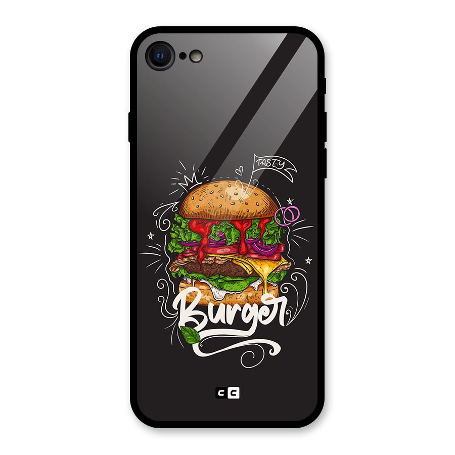 Burger Lover Glass Back Case for iPhone 7