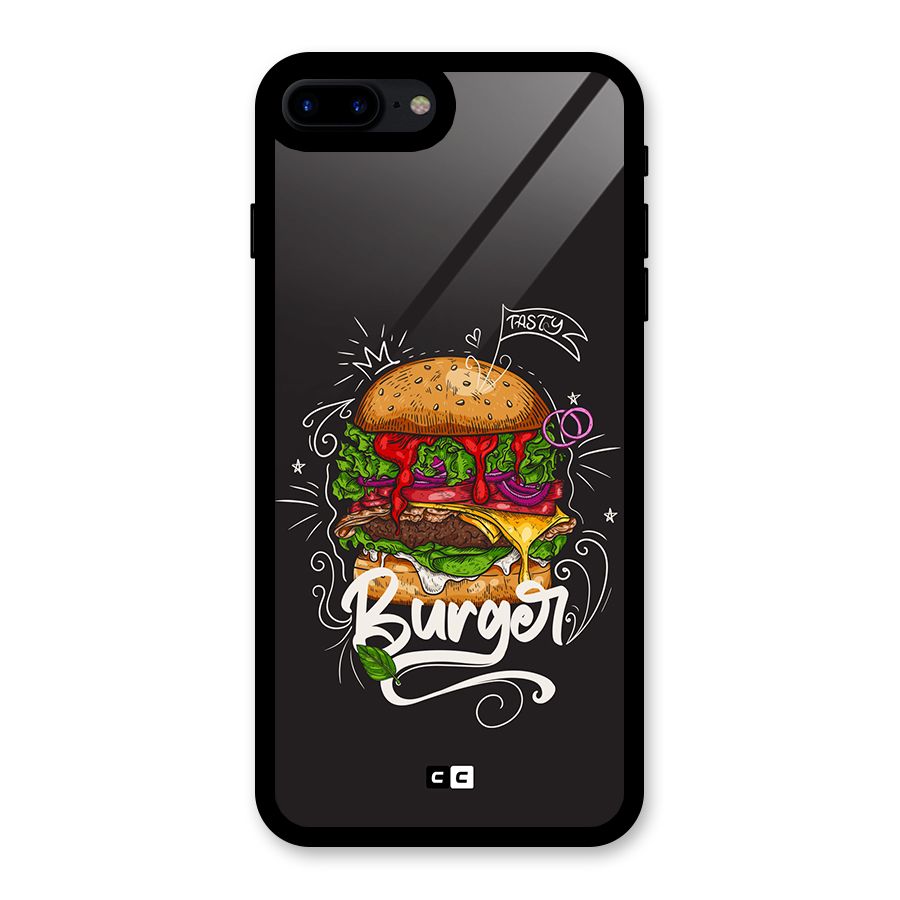 Burger Lover Glass Back Case for iPhone 7 Plus