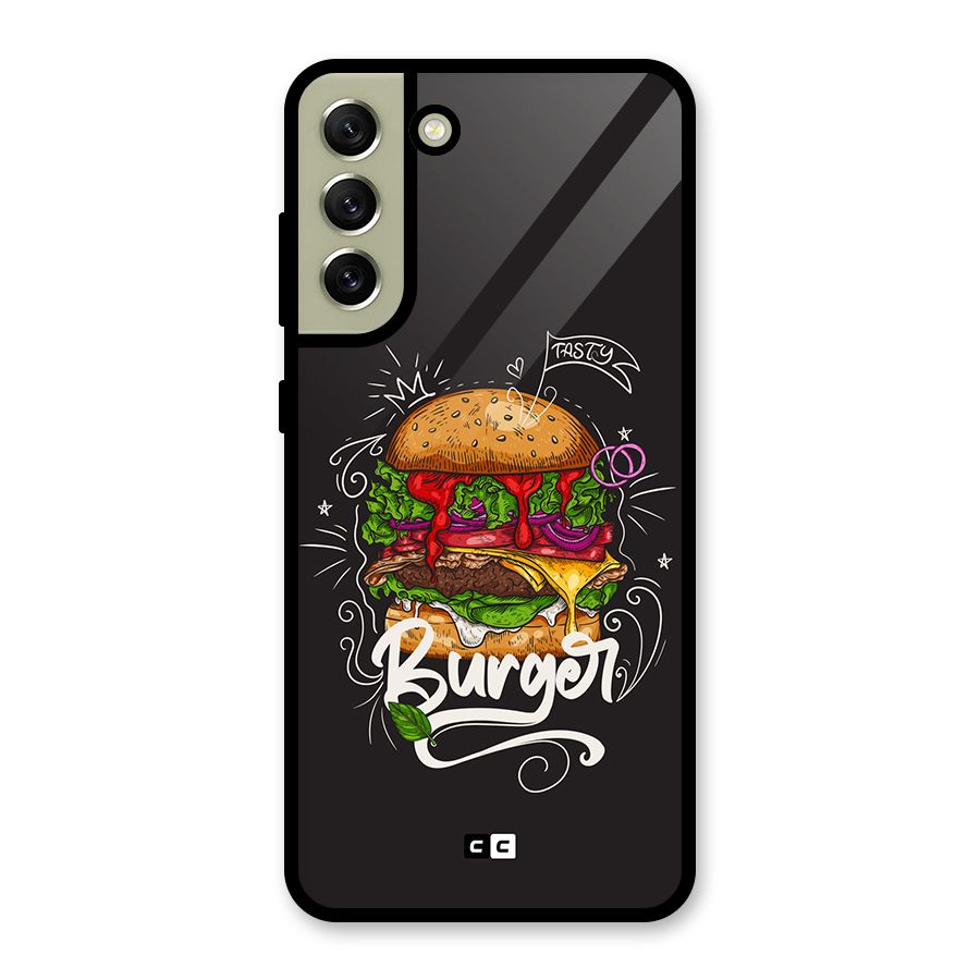 Burger Lover Metal Back Case for Galaxy S21 FE 5G (2023)