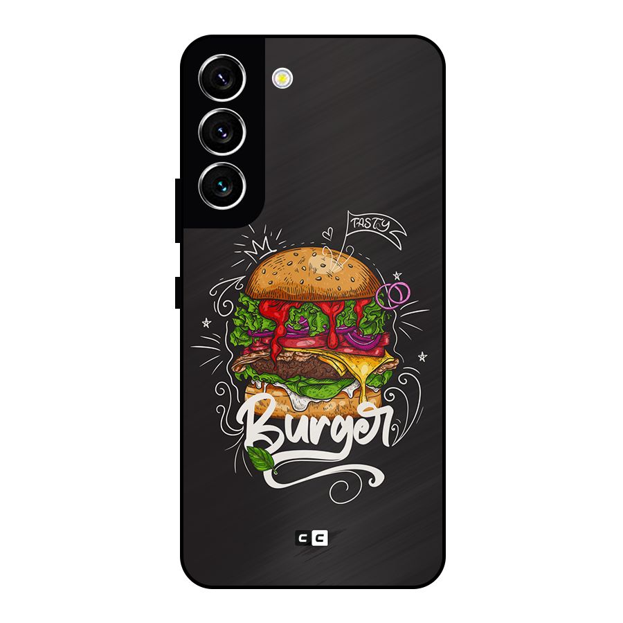 Burger Lover Metal Back Case for Galaxy S22 5G