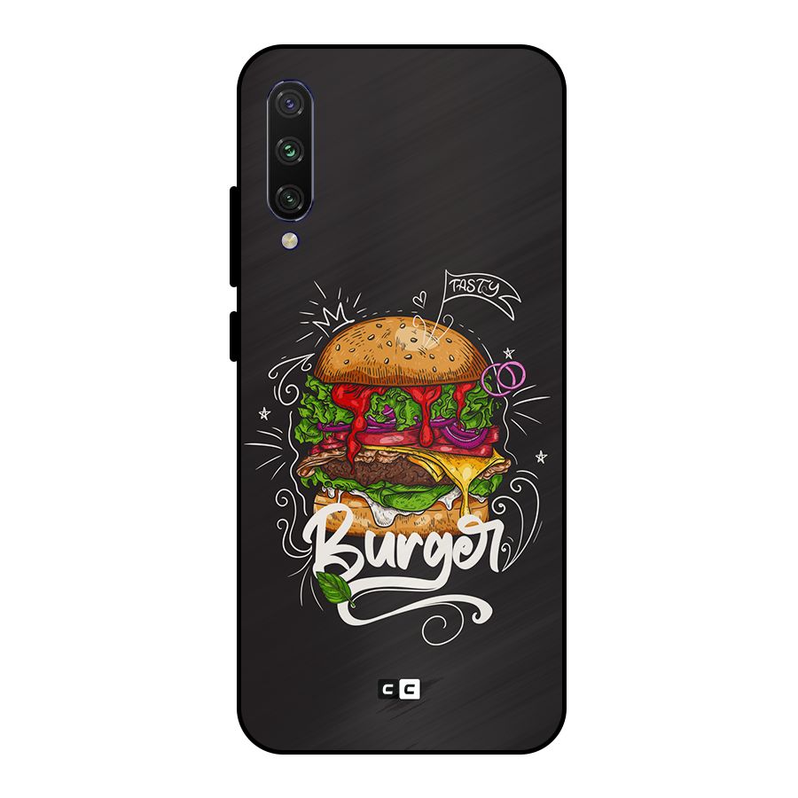 Burger Lover Metal Back Case for Mi A3