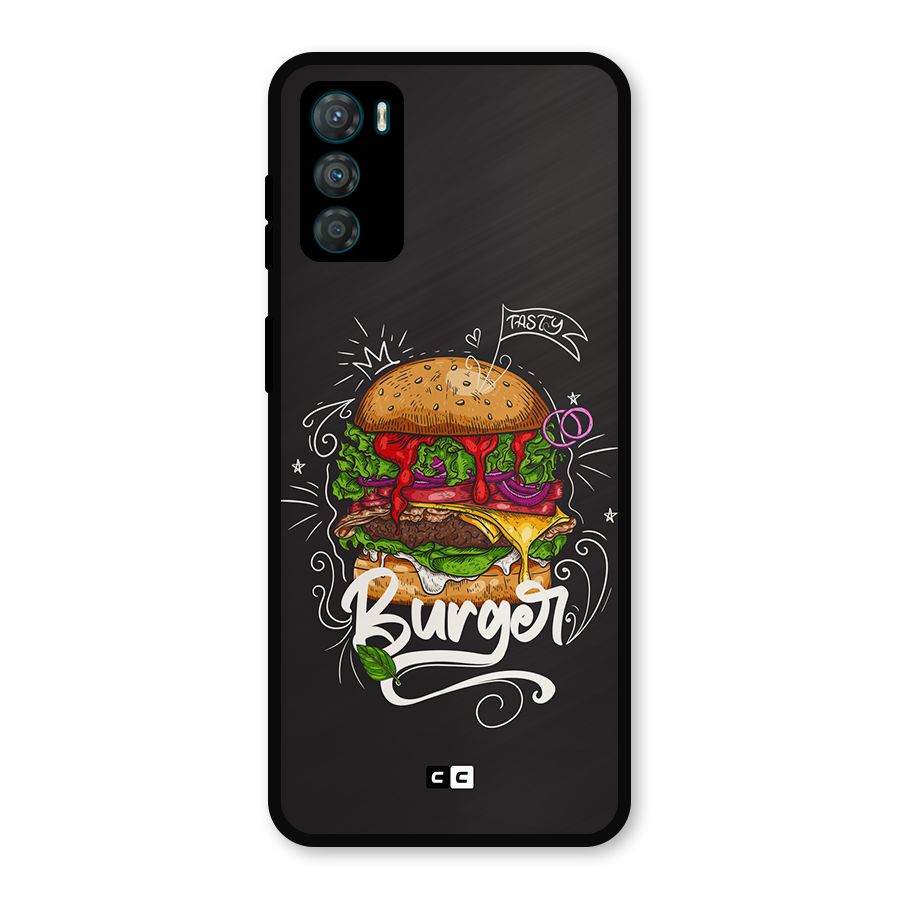 Burger Lover Metal Back Case for Moto G42