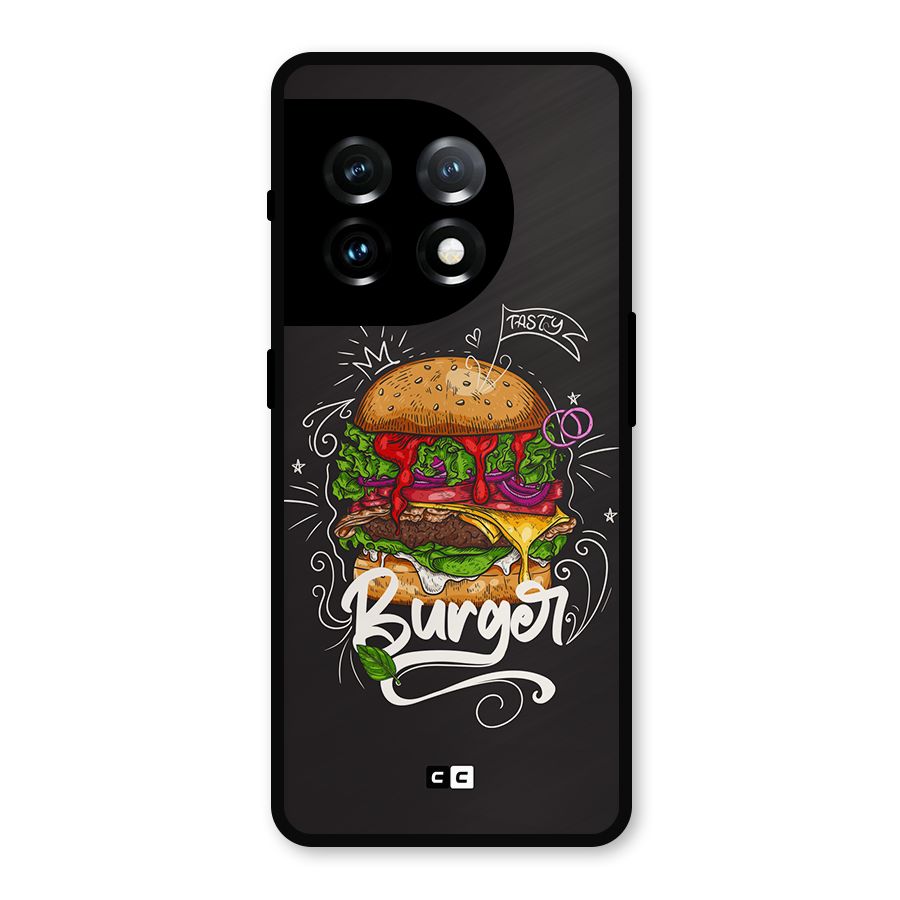 Burger Lover Metal Back Case for OnePlus 11