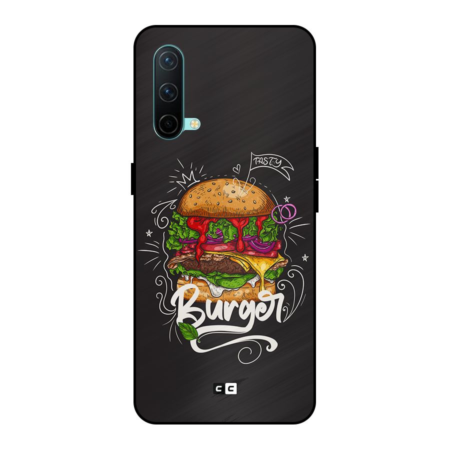 Burger Lover Metal Back Case for OnePlus Nord CE 5G