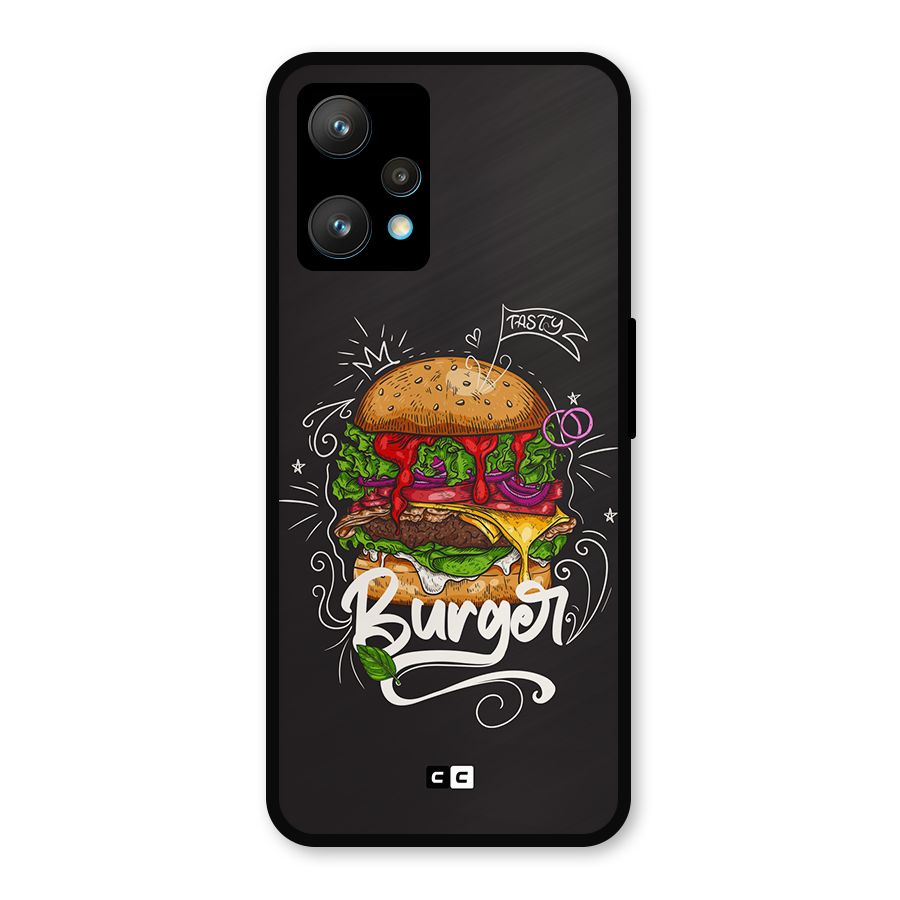 Burger Lover Metal Back Case for Realme 9 Pro Plus 5G