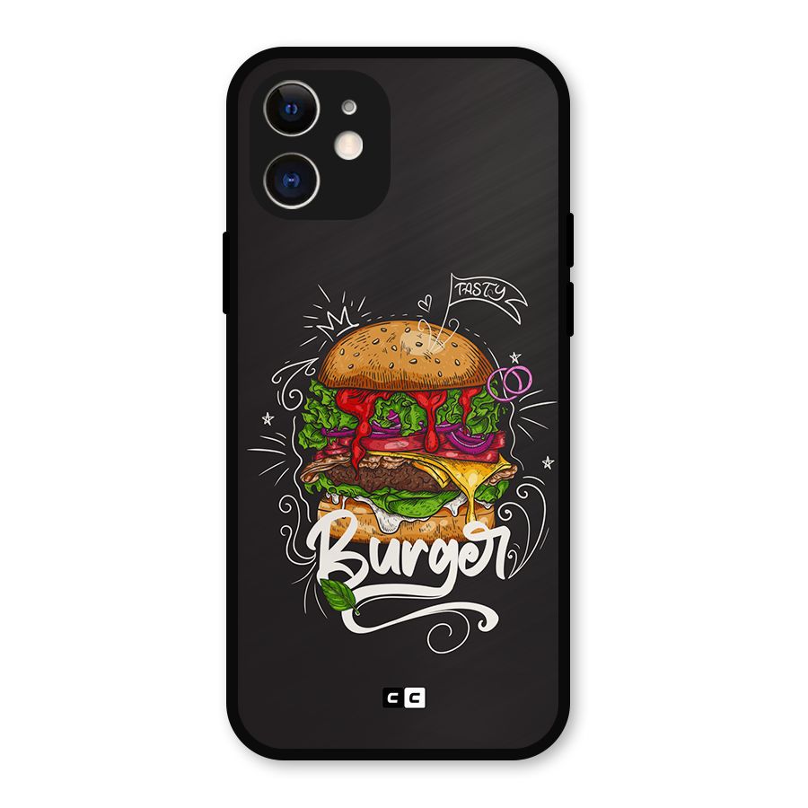 Burger Lover Metal Back Case for iPhone 12