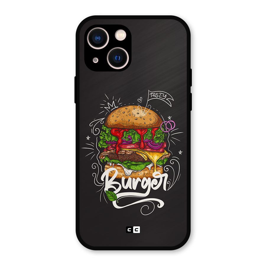 Burger Lover Metal Back Case for iPhone 13