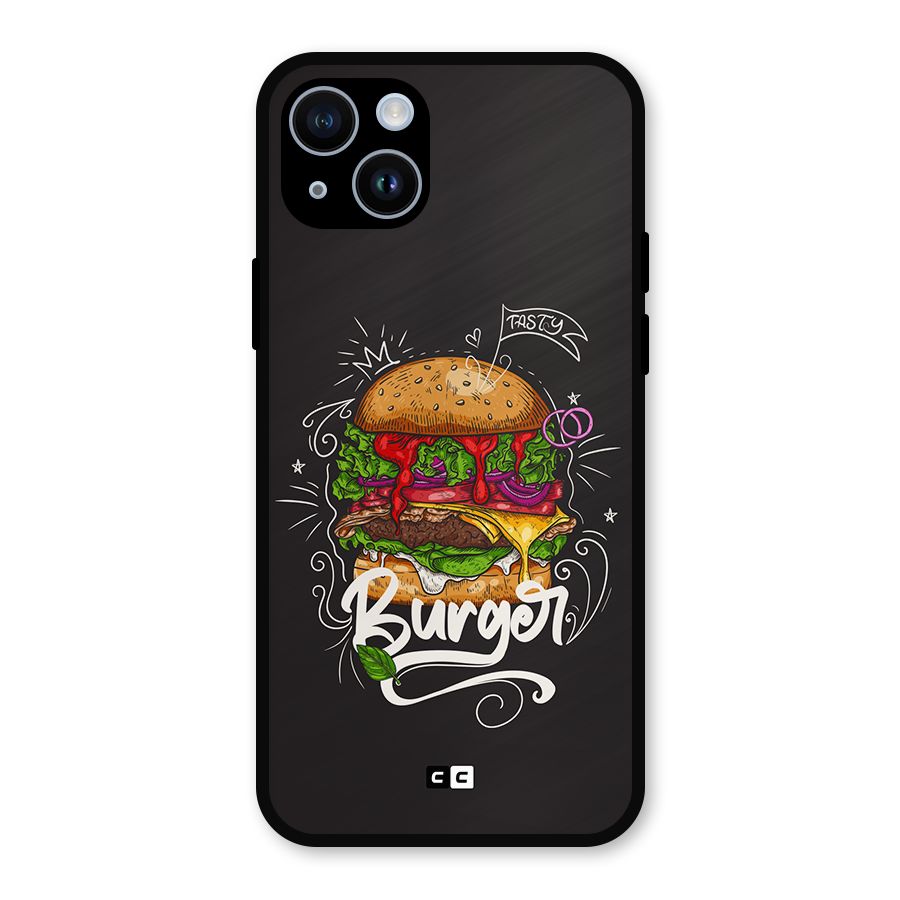 Burger Lover Metal Back Case for iPhone 14