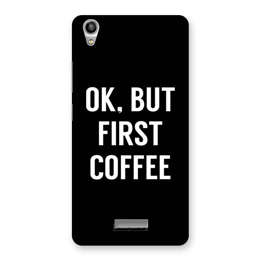 But First Coffee Back Case for Lava-Pixel-V1