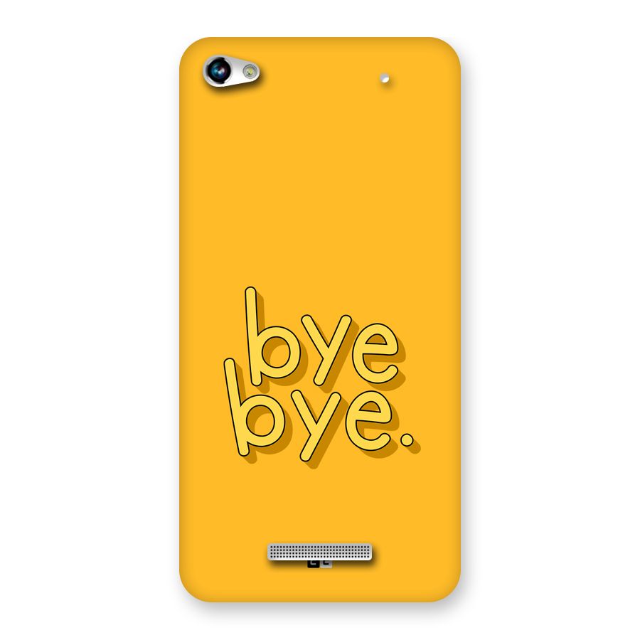 Bye Bye Back Case for Canvas Hue 2 A316