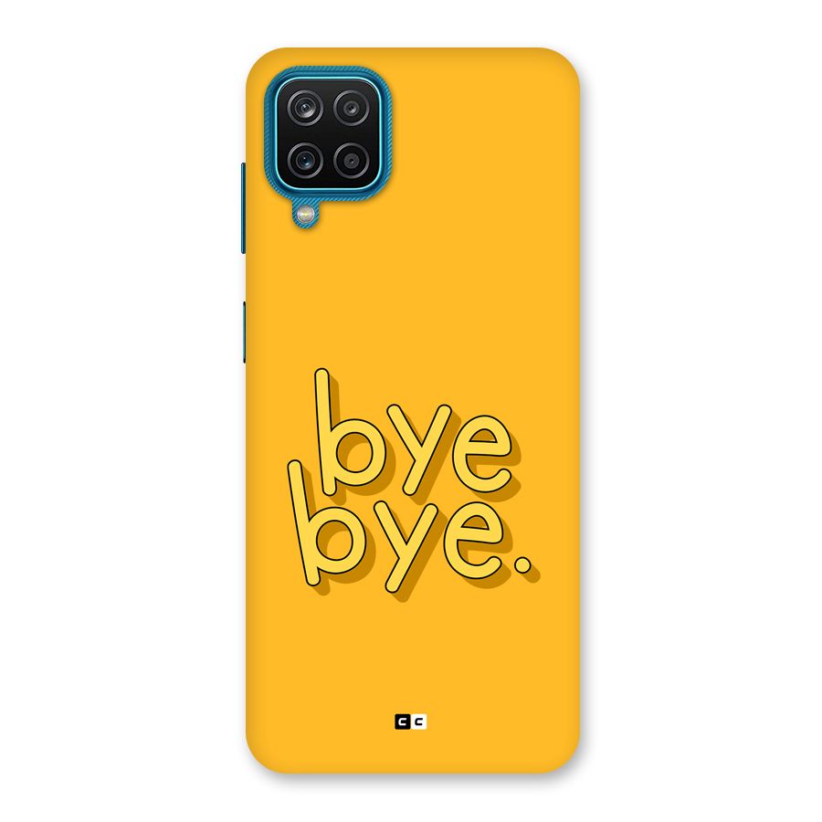 Bye Bye Back Case for Galaxy M12