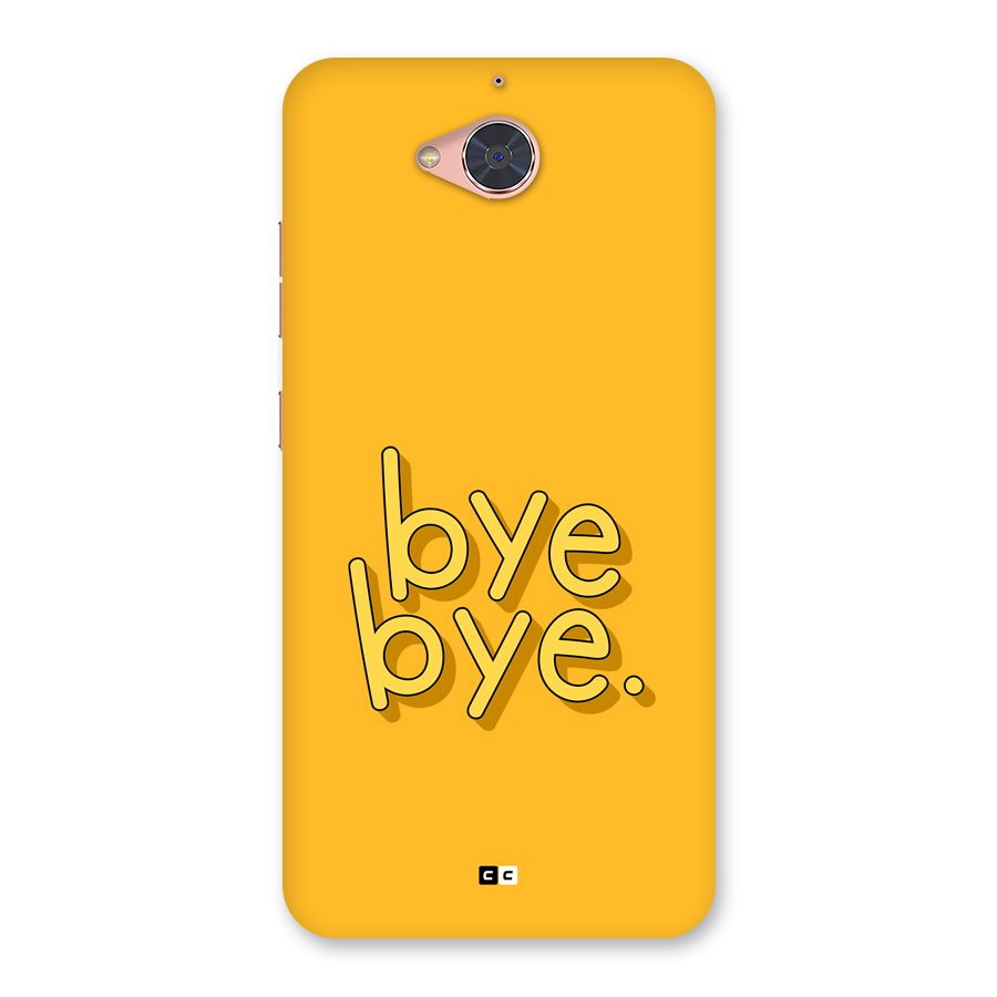 Bye Bye Back Case for Gionee S6 Pro