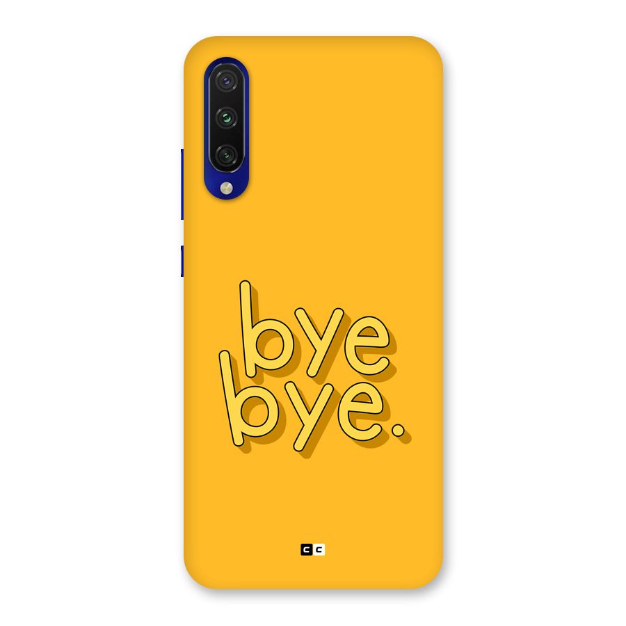 Bye Bye Back Case for Mi A3