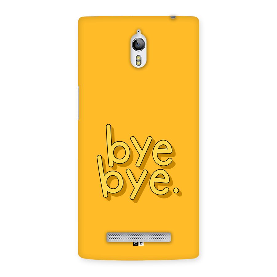 Bye Bye Back Case for Oppo Find 7