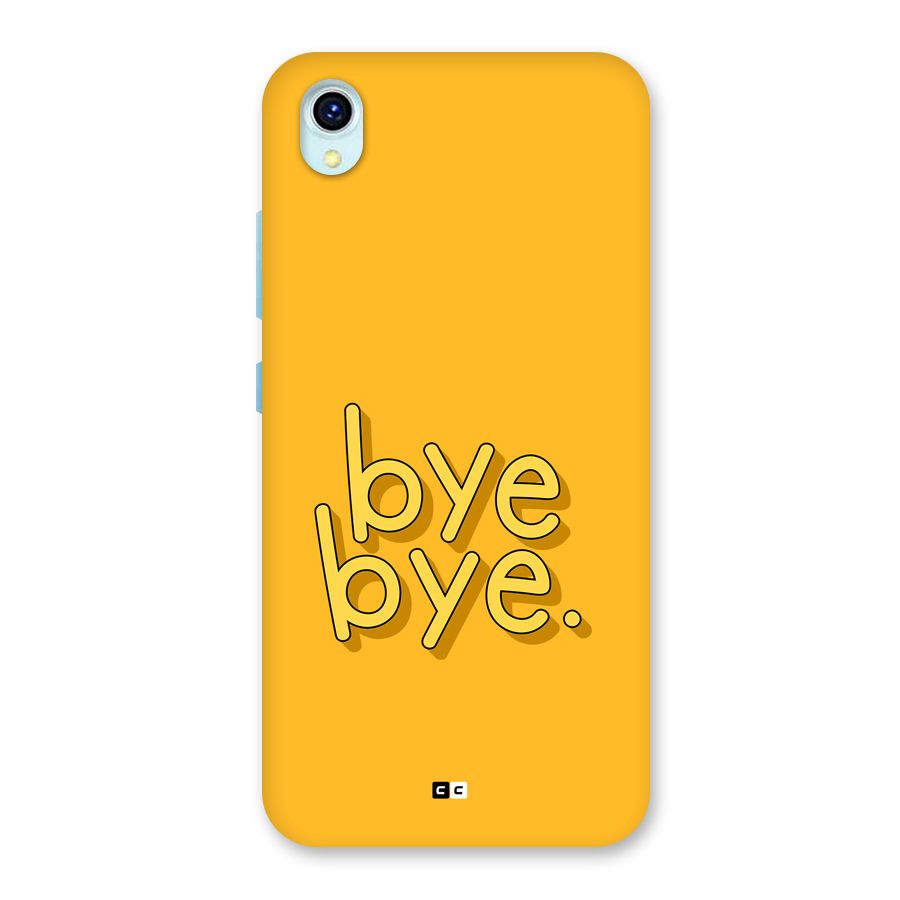 Bye Bye Back Case for Vivo Y1s
