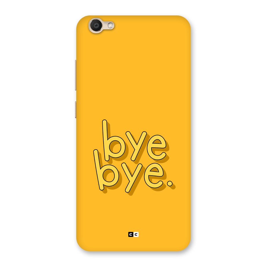 Bye Bye Back Case for Vivo Y67