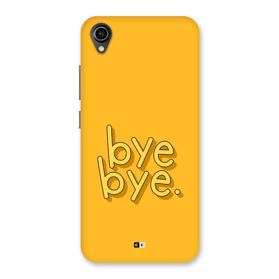 Bye Bye Back Case for Vivo Y90