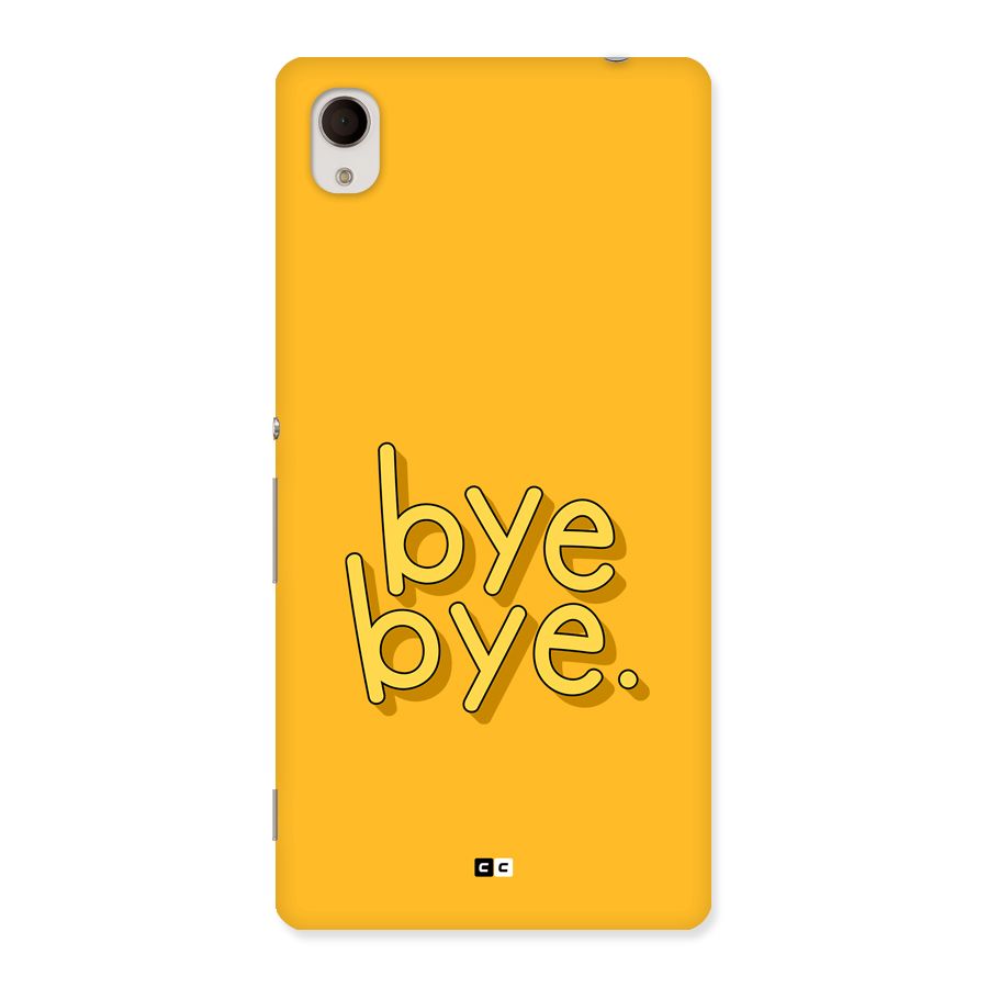Bye Bye Back Case for Xperia M4