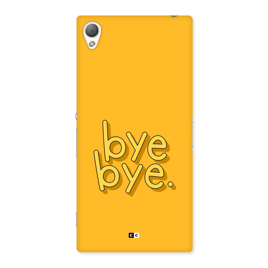 Bye Bye Back Case for Xperia Z3
