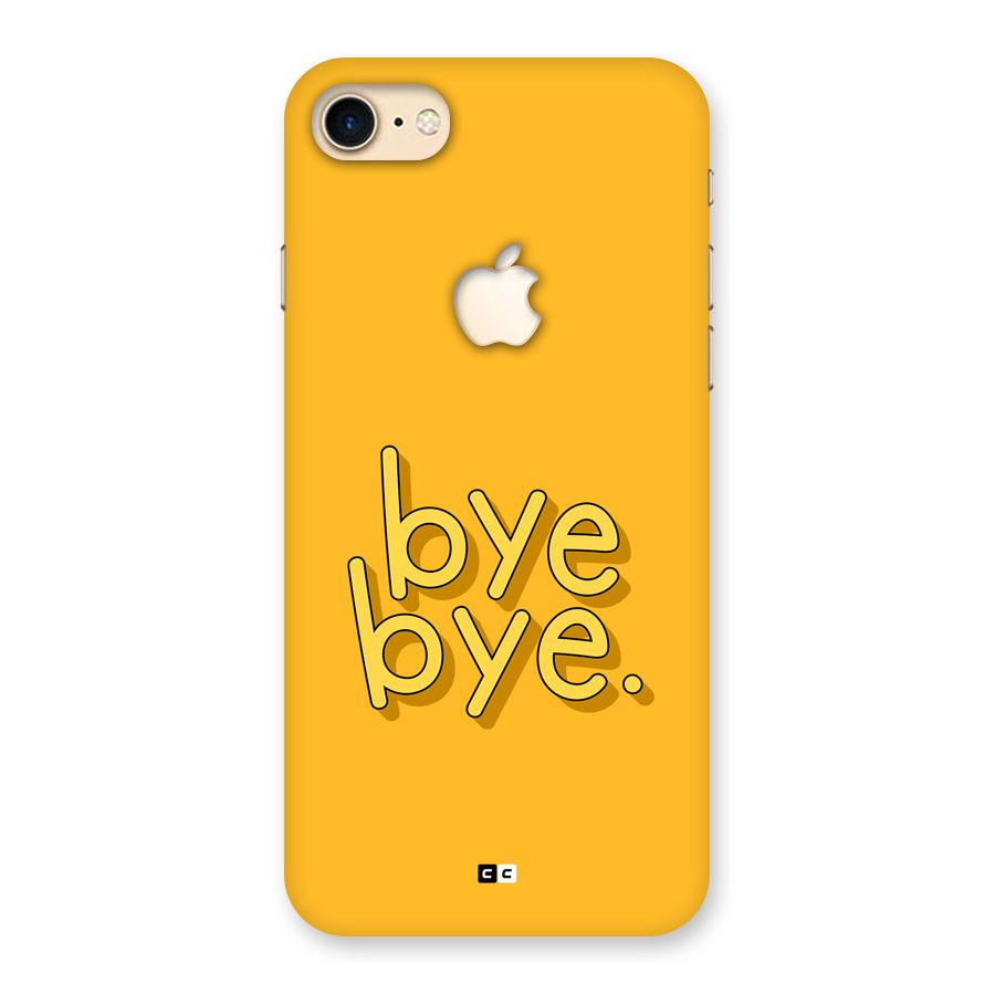 Bye Bye Back Case for iPhone 7 Apple Cut