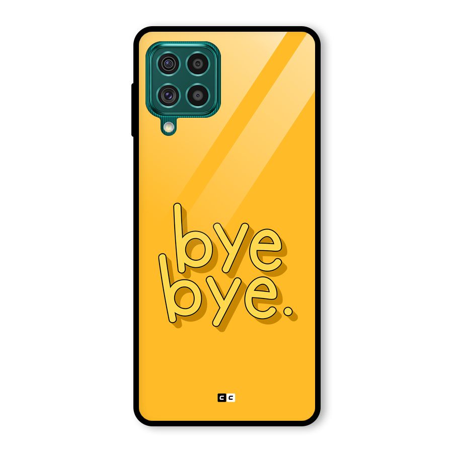 Bye Bye Glass Back Case for Galaxy F62