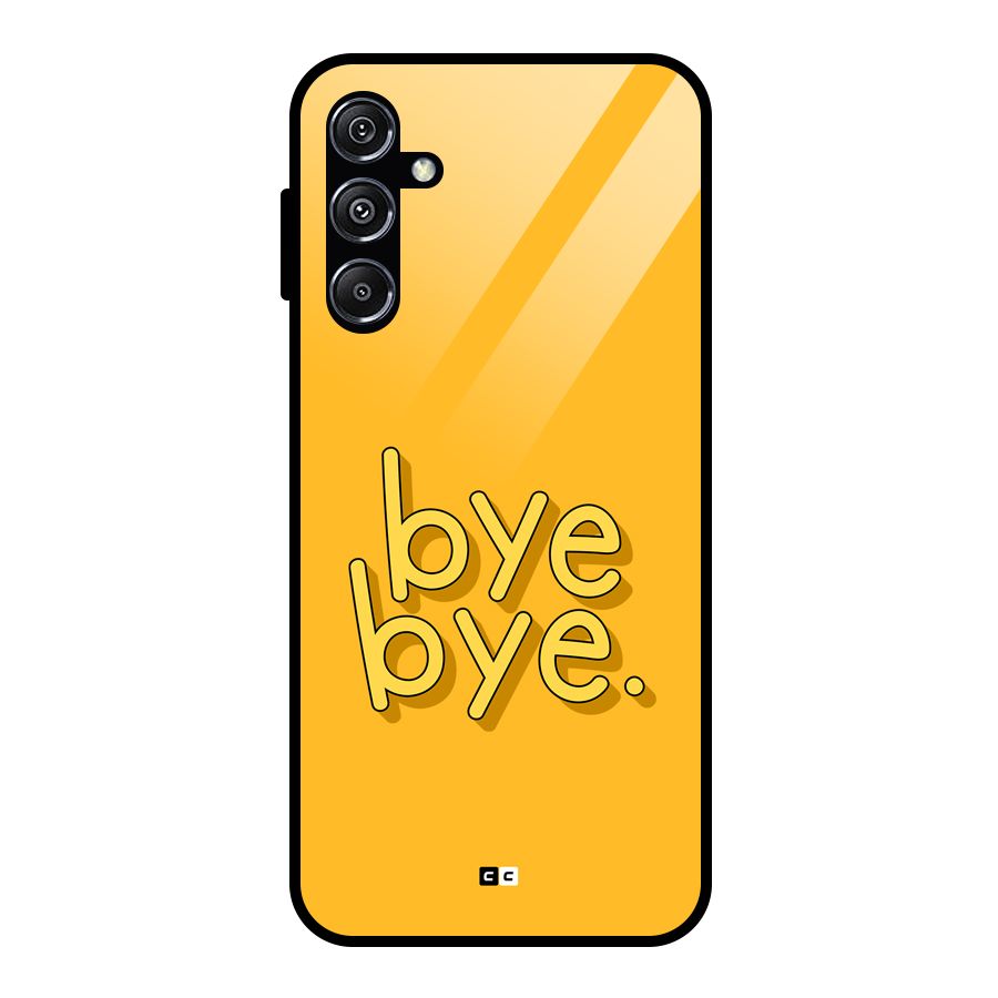 Bye Bye Glass Back Case for Galaxy M34 5G