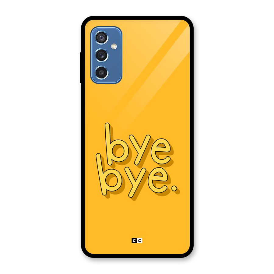 Bye Bye Glass Back Case for Galaxy M52 5G