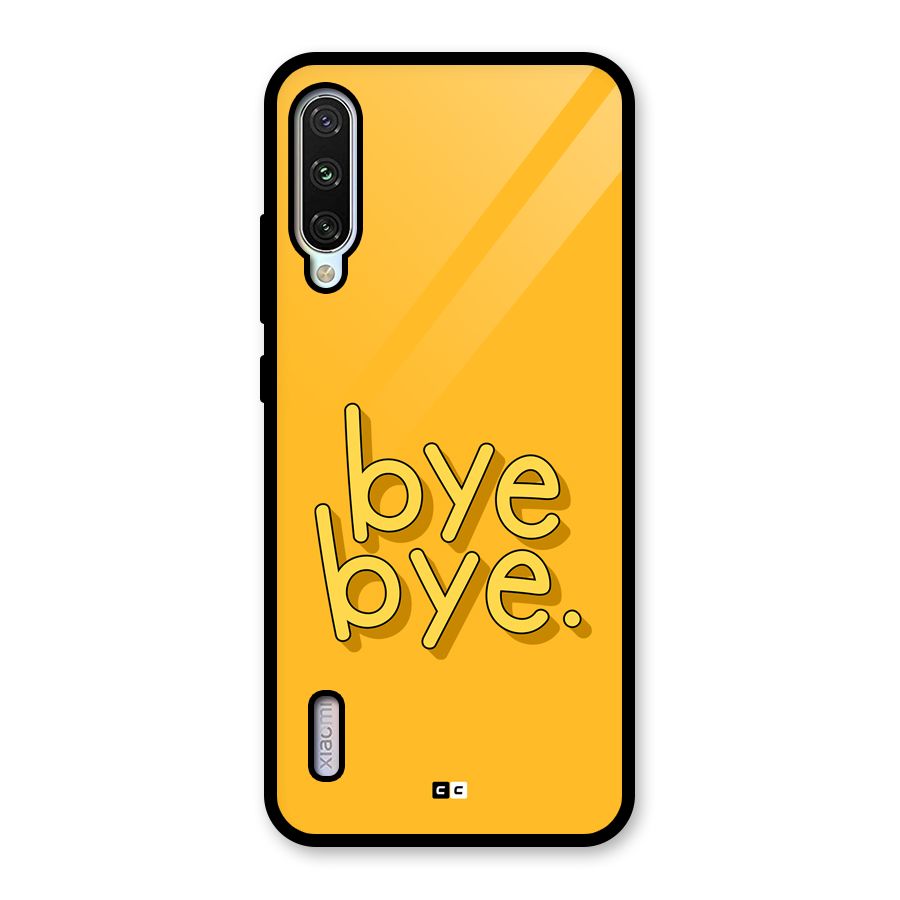 Bye Bye Glass Back Case for Mi A3