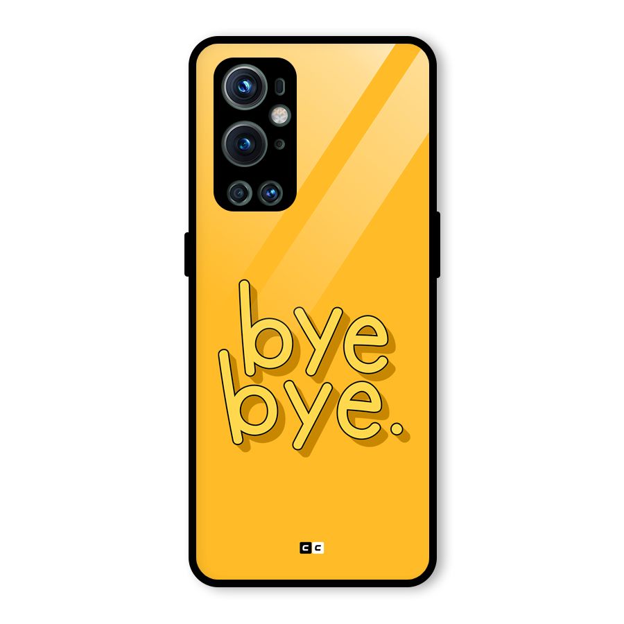 Bye Bye Glass Back Case for OnePlus 9 Pro
