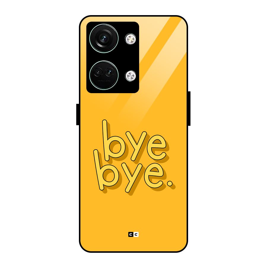 Bye Bye Glass Back Case for Oneplus Nord 3