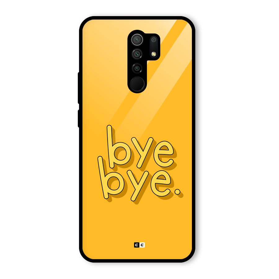 Bye Bye Glass Back Case for Poco M2