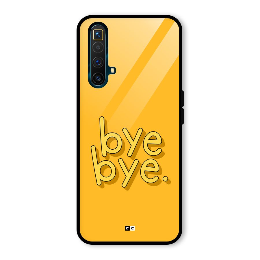 Bye Bye Glass Back Case for Realme X3 SuperZoom