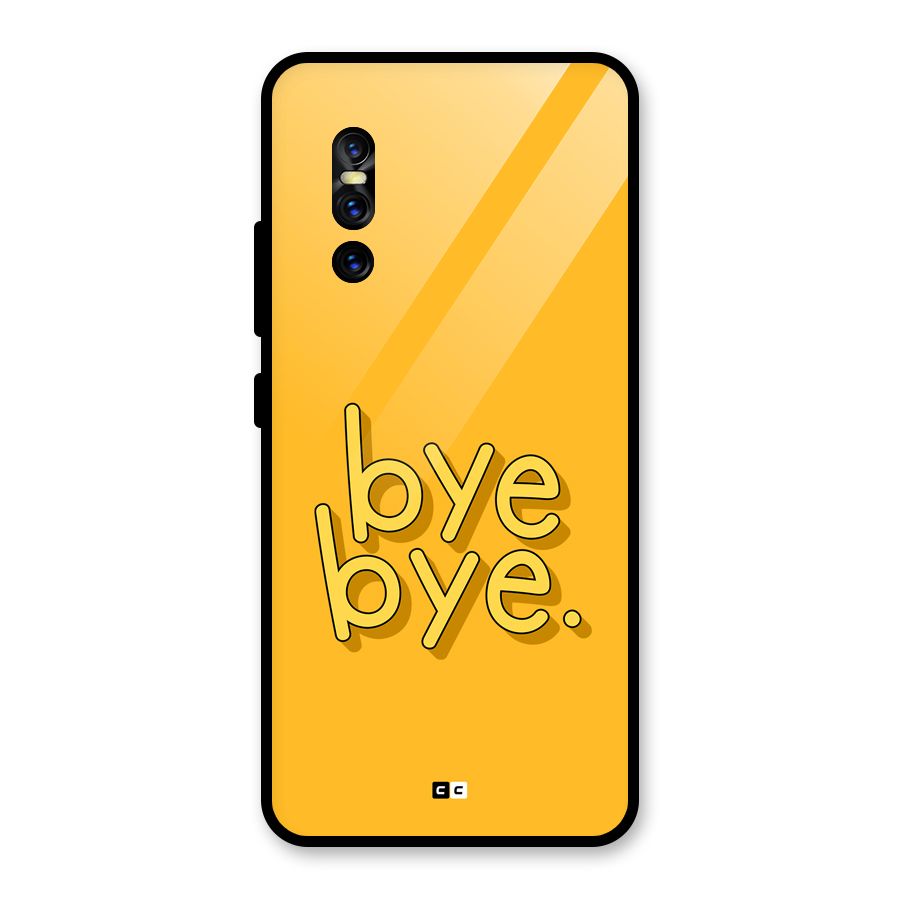 Bye Bye Glass Back Case for Vivo V15 Pro