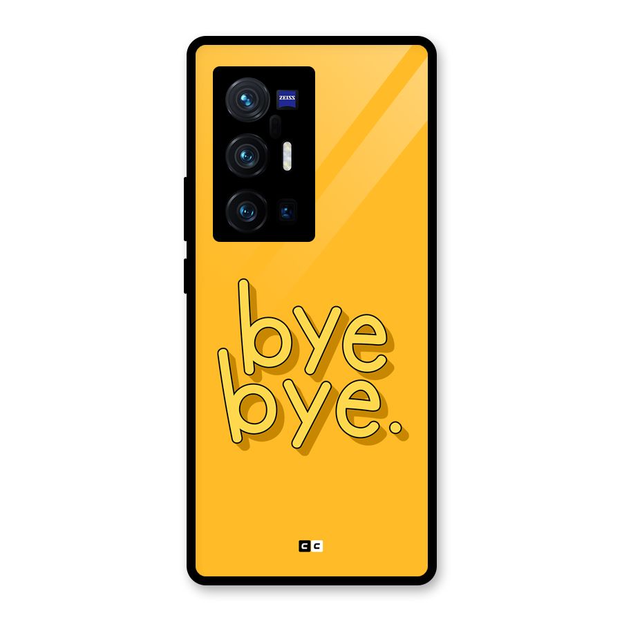 Bye Bye Glass Back Case for Vivo X70 Pro Plus
