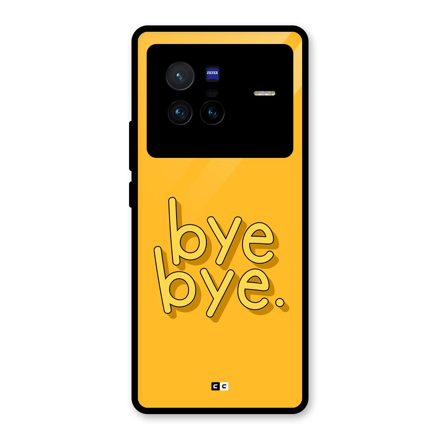 Bye Bye Glass Back Case for Vivo X80