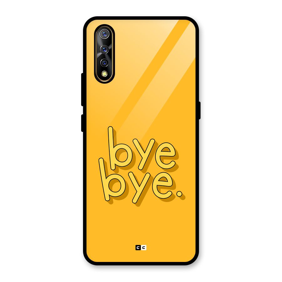 Bye Bye Glass Back Case for Vivo Z1x