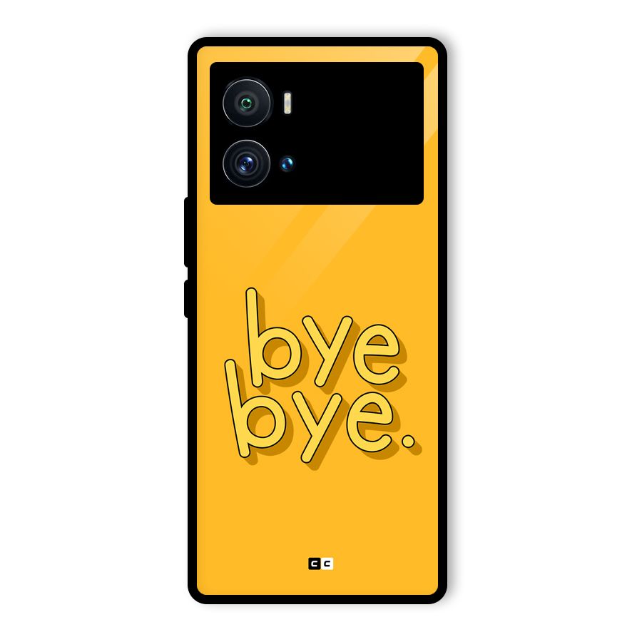 Bye Bye Glass Back Case for Vivo iQOO 9 Pro
