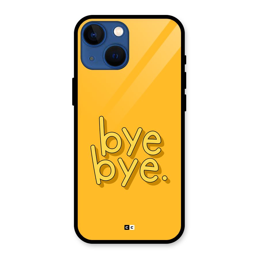 Bye Bye Glass Back Case for iPhone 13 Mini