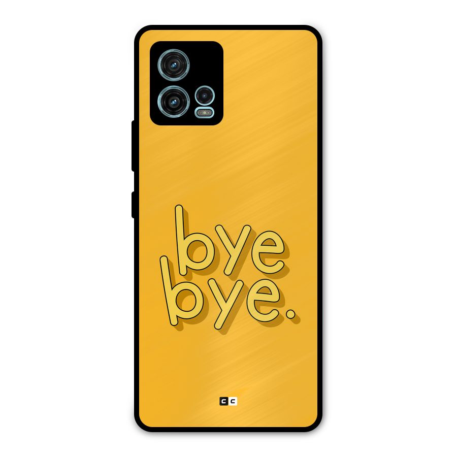 Bye Bye Metal Back Case for Moto G72