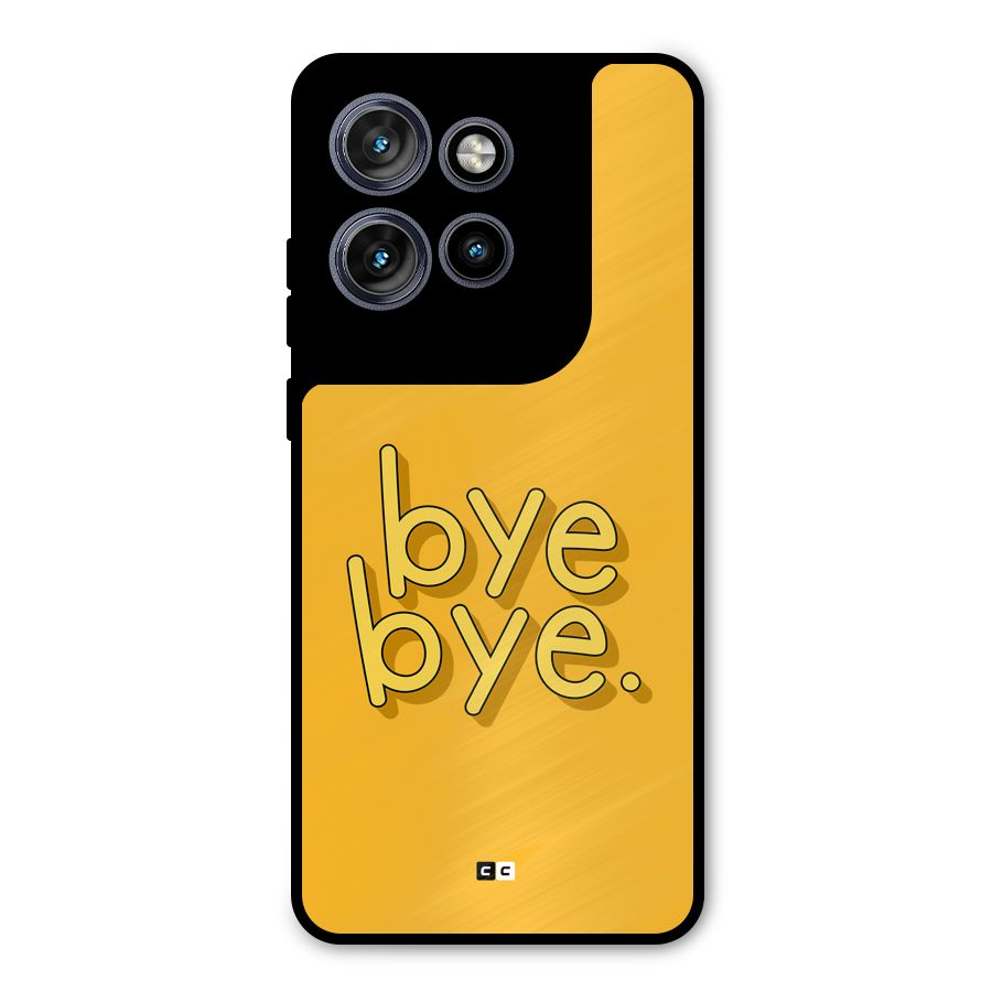 Bye Bye Metal Back Case for Motorola Edge 50 Neo