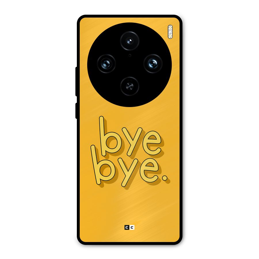 Bye Bye Metal Back Case for Vivo X100 Pro