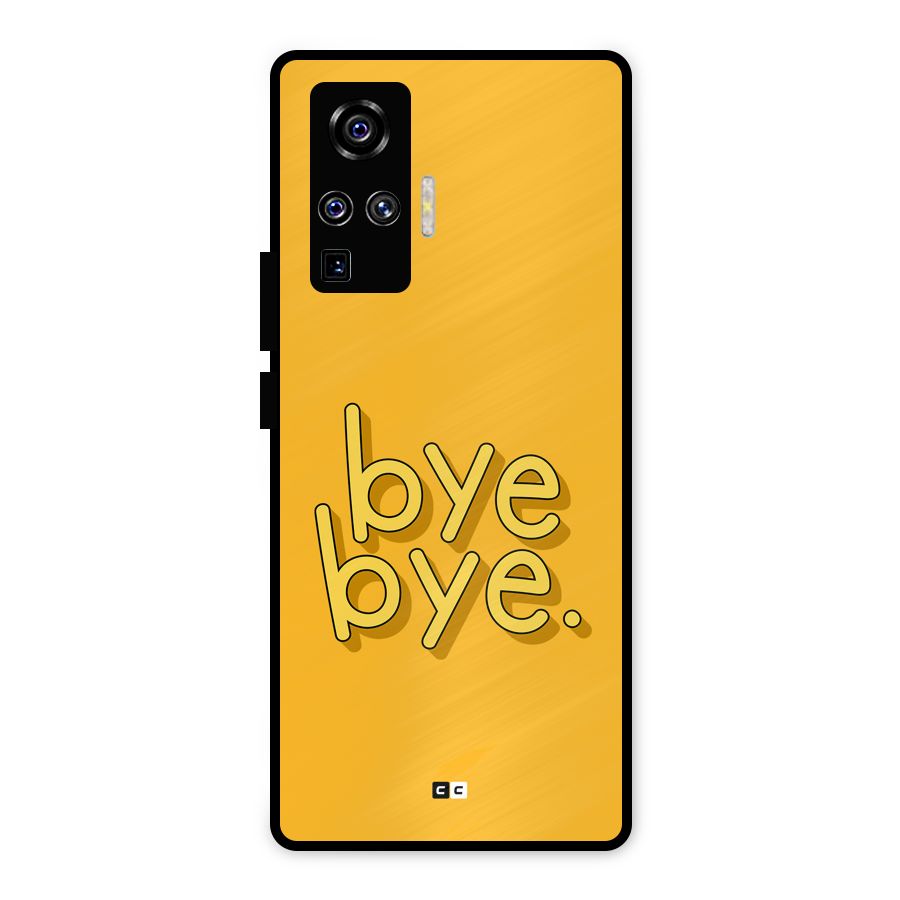 Bye Bye Metal Back Case for Vivo X50 Pro